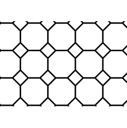 Stencil Octagonal Tile